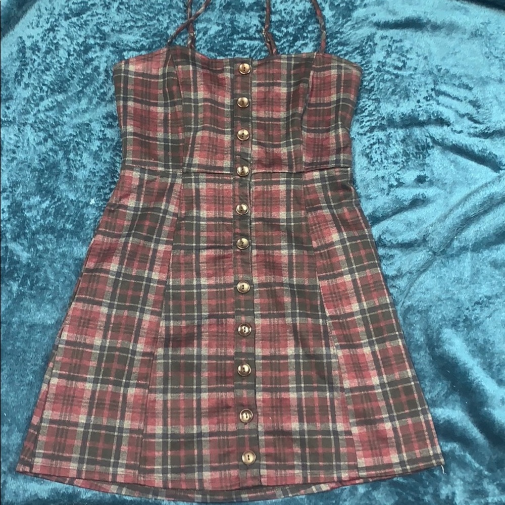 Plaid dress